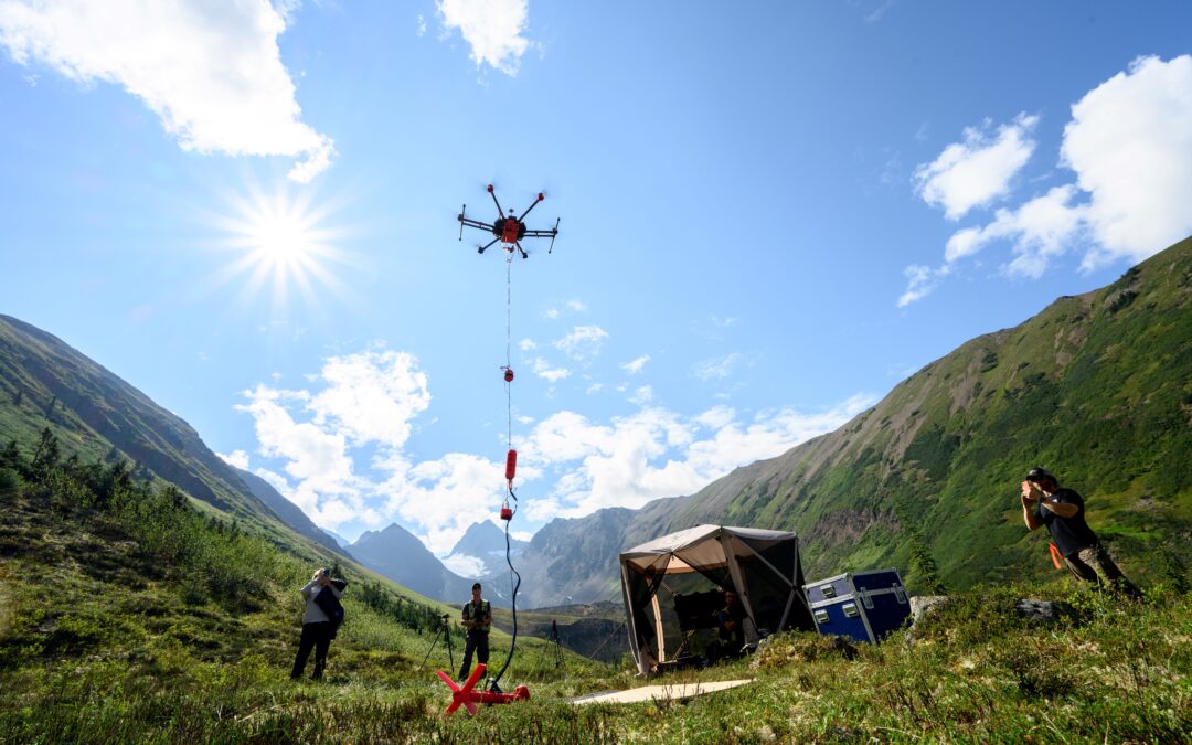 Drones usher in a new generation of exploration geophysics